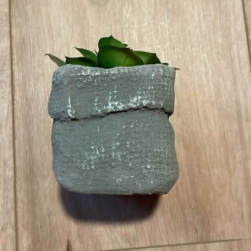 🌟Host Pick🌟Square Potted Faux Succulent